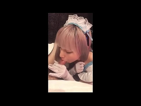 ❤️ 日本のアイドル「まゆか」、フレンチメイドのコスプレ、その1、ローションでフェラチオ、自慰行為 ️ ファッキングビデオ ❌️❤